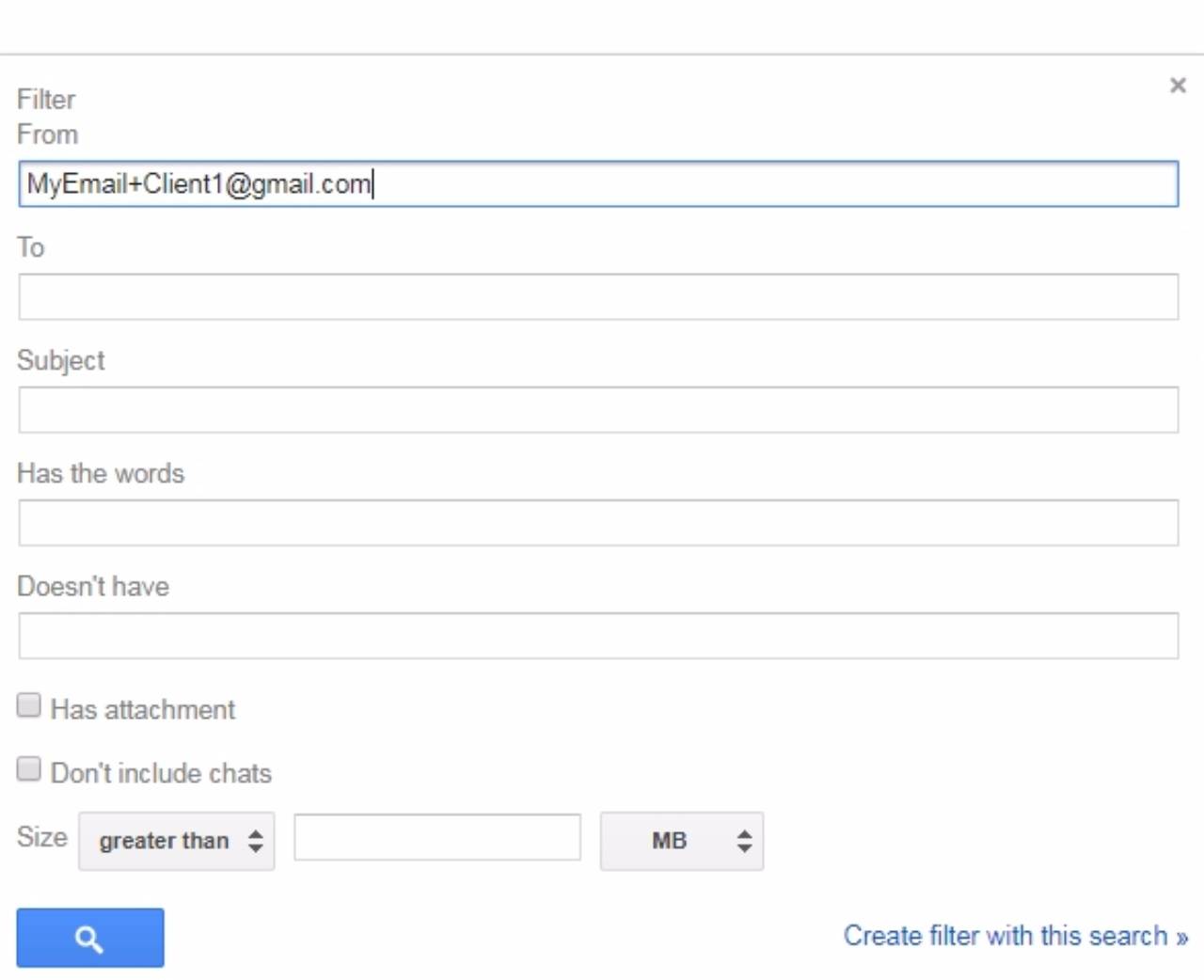 Altering Gmail Addresses by Adding a ‘+’ Sign in It.