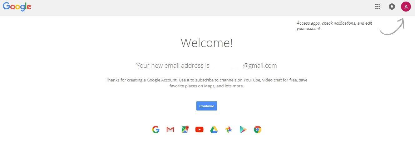 Create Gmail Account. Step10