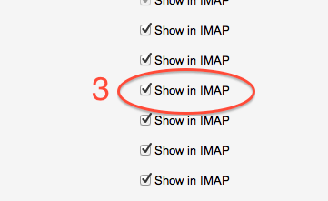 enable chat imap