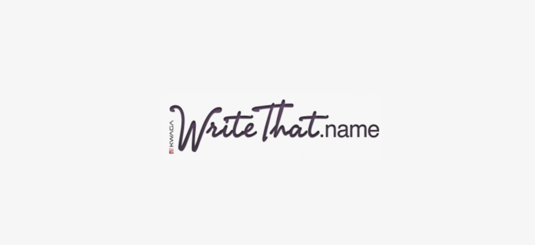 WriteThatName